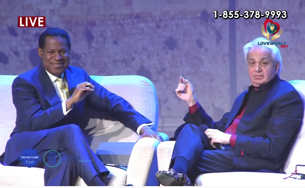Pastor Chris and Benny Hinn Ministraton in Israel